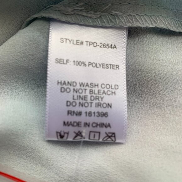 Skylar + Madison Pastel Watercolor One-Shoulder Mini Dress - Picture 7 of 7